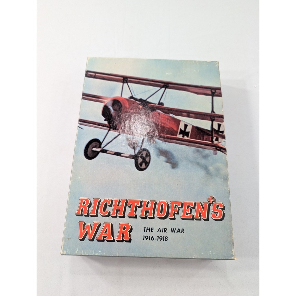 Richthofen's War Avalon Hill‎ 1972 Bookcase Game WWI The Air War 1916-1918